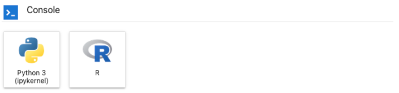 screenshot of Jupyter console apps